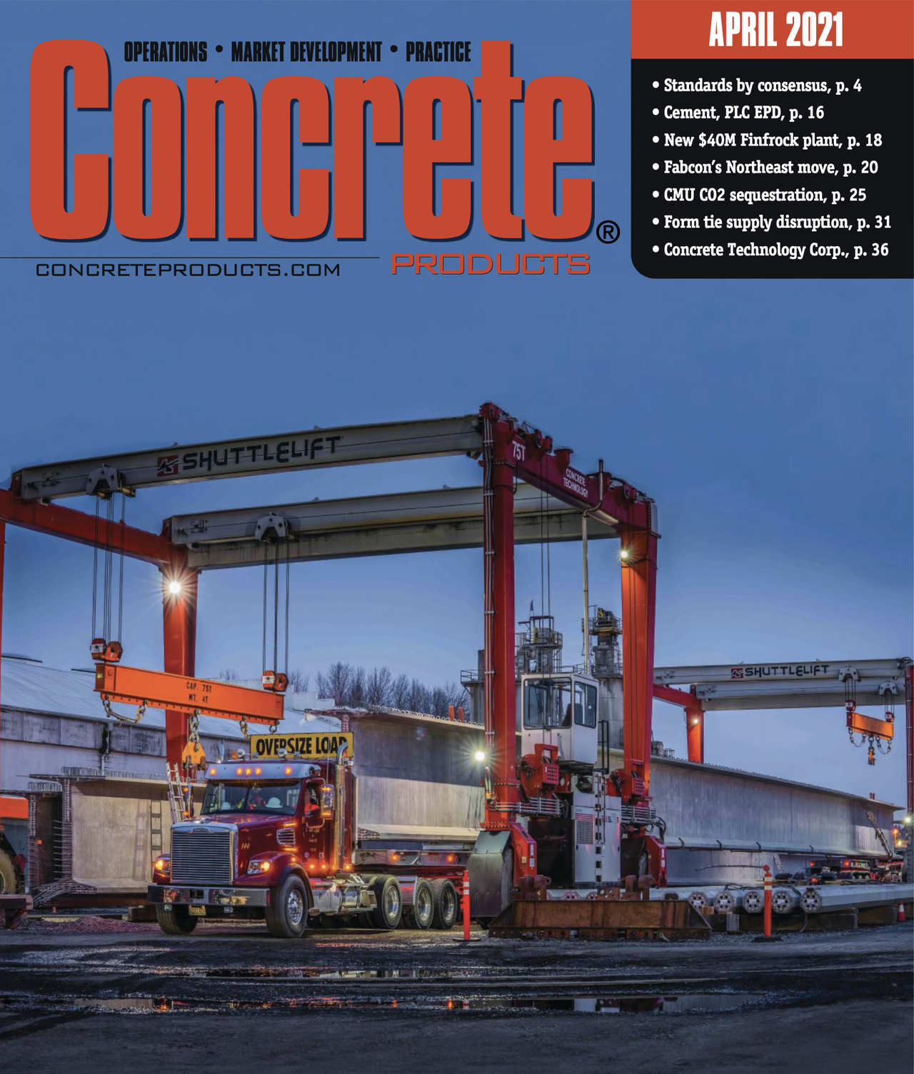 Concrete Products cover